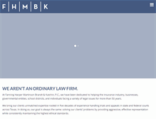 Tablet Screenshot of fhmbk.com